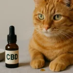 Kot i olejek CBD – bezpieczna suplementacja na stres i wyciszenie.